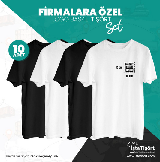 Toptan Logo Baskılı Tişörtler