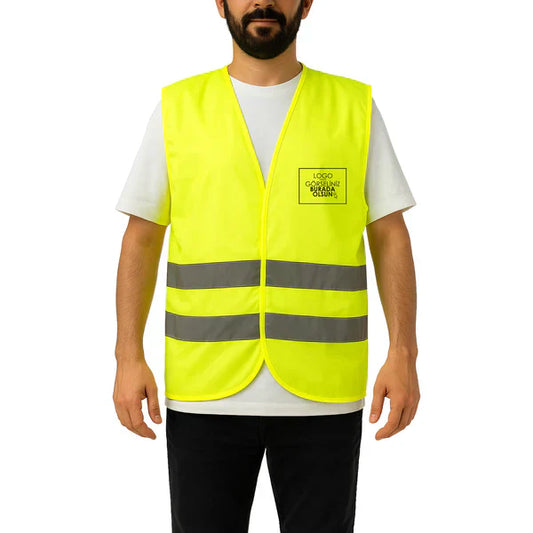 Toptan İkaz Yeleği - Şantiye / İnşaat Yeleği