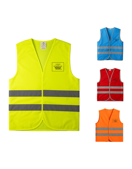 Reflektörlü İkaz Yeleği Baskılı - 4 Renk Seçeneğiyle