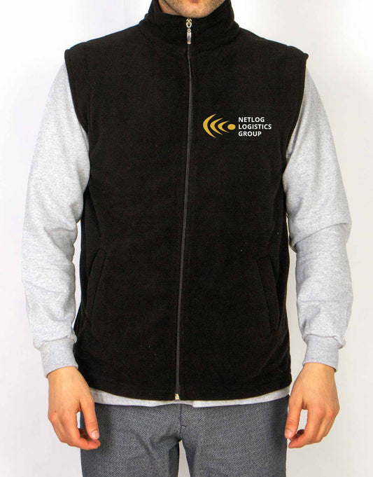 Nakış Baskılı Polar - Yelek - Logistics Group - istetisort.com