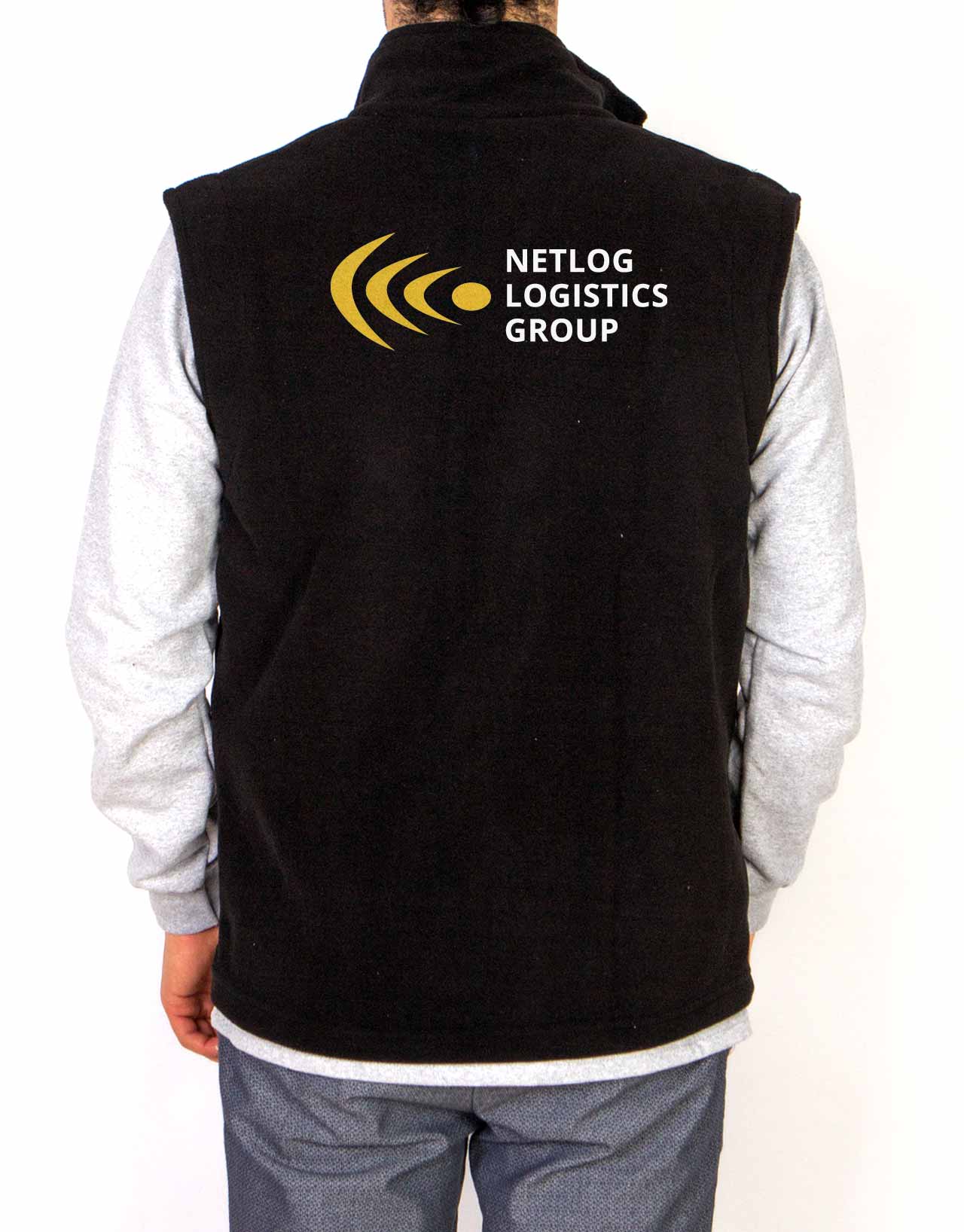 Nakış Baskılı Polar - Yelek - Logistics Group - istetisort.com