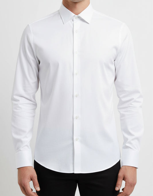 Erkek Beyaz Gömlek – Kurumsal ve Promosyon
