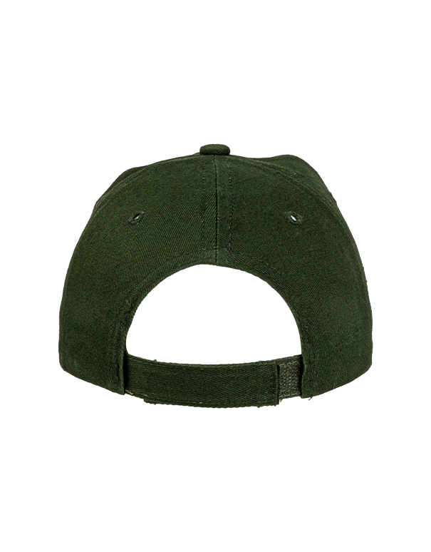 Premium Gabardin Şapka - Koyu Yeşil (Özelleştirilebilir)