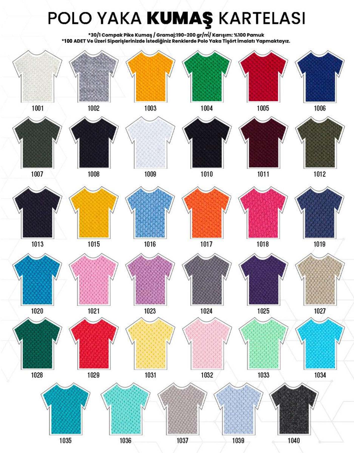 Toptan siyah polo yaka personel tişörtü