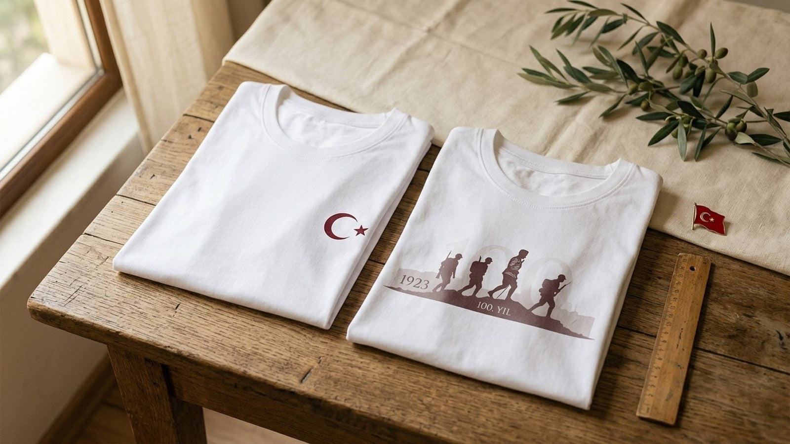 Atatürk tişörtü model ve baskı seçenekleri