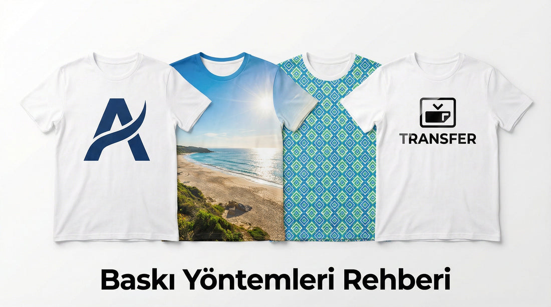 Tişört Baskı Yöntemleri: Serigrafi, DTF ve Sublimasyonun Farkları (2026 Rehberi)