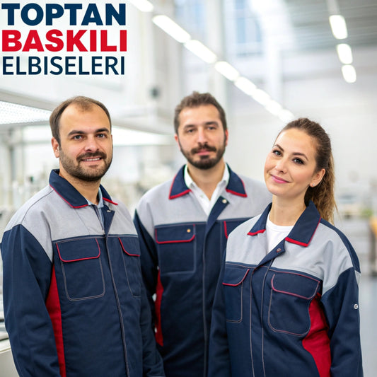 toptan baskılı iş elbiseleri