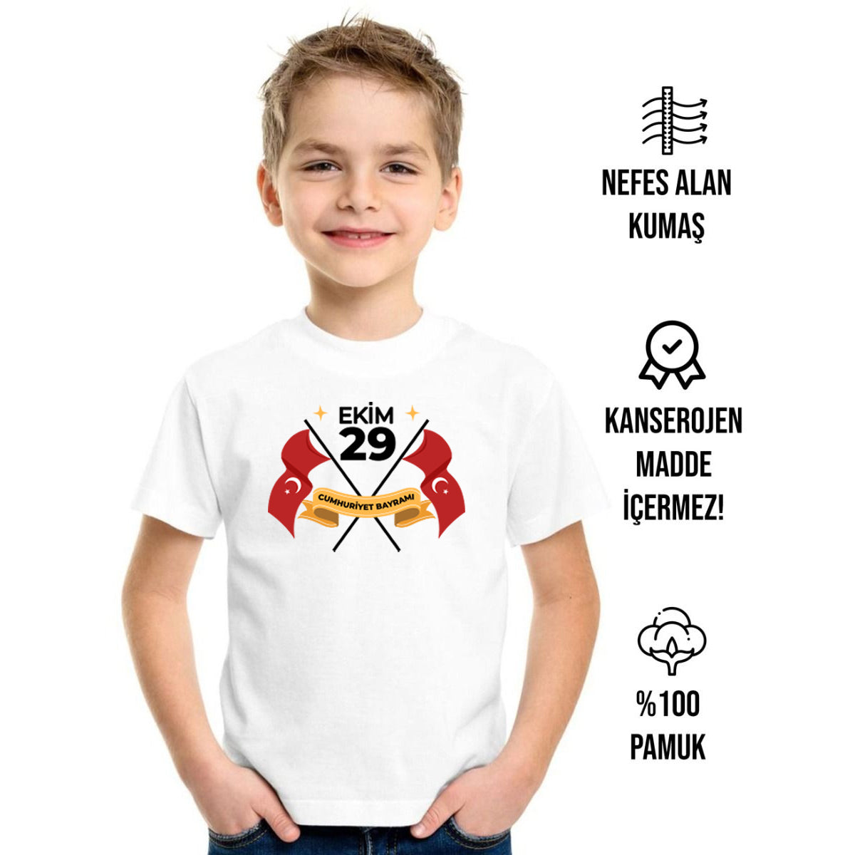 29 Ekim Baskılı Tişört - istetisort.com