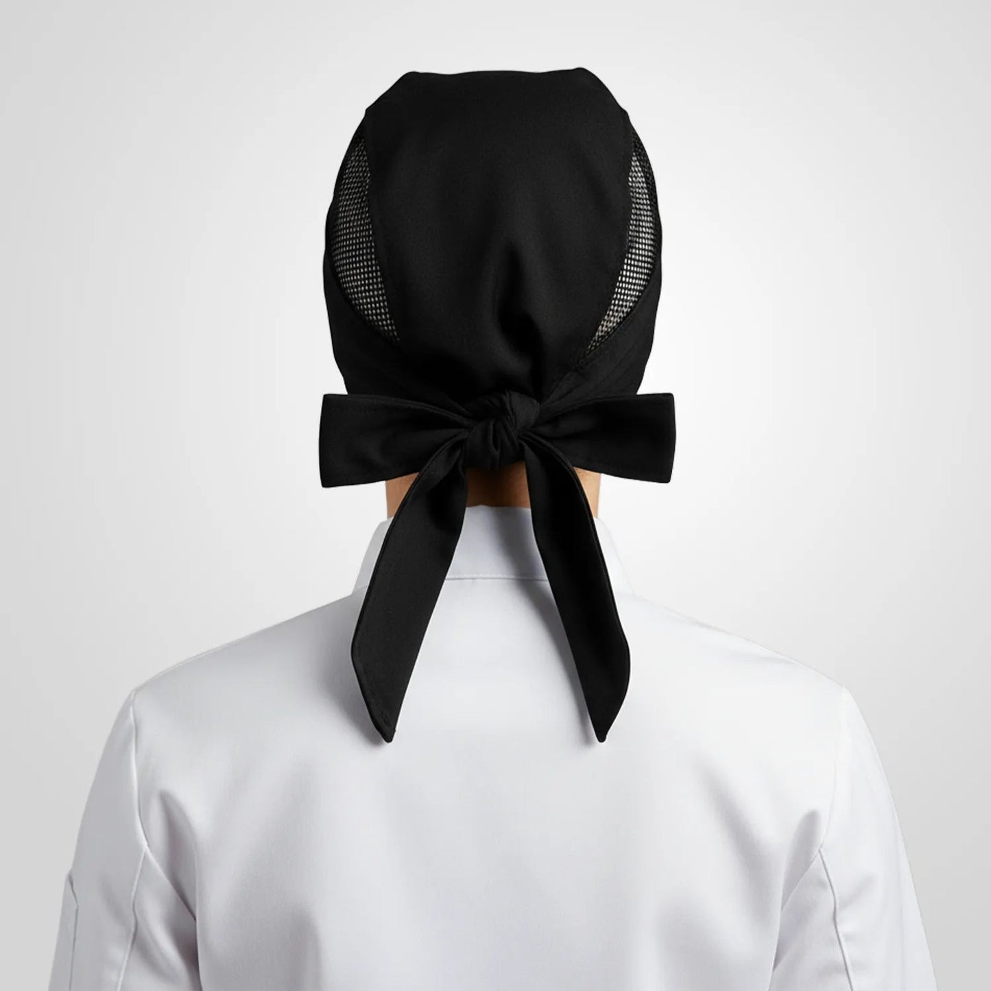 Premium Unisex Fileli Siyah Aşçı Bonesi