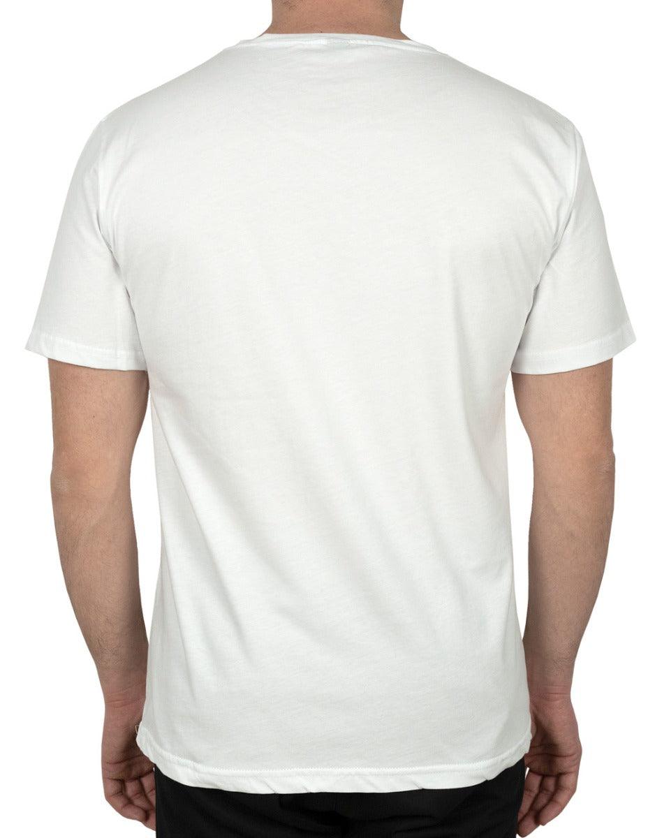 Basic T-shirt Beyaz - Baskılı - istetisort.com