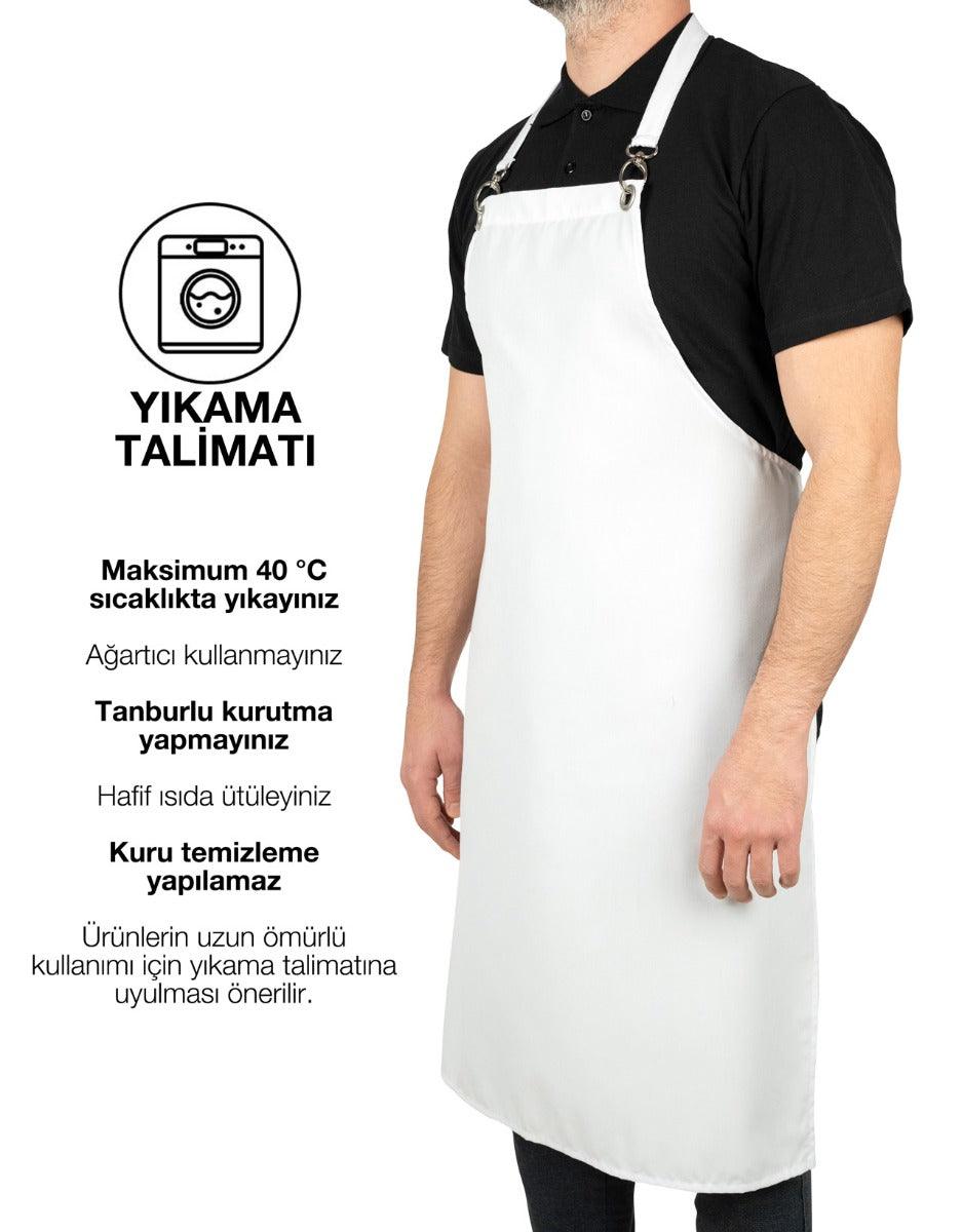 MasterChef Mutfak Önlüğü - Beyaz - istetisort.com