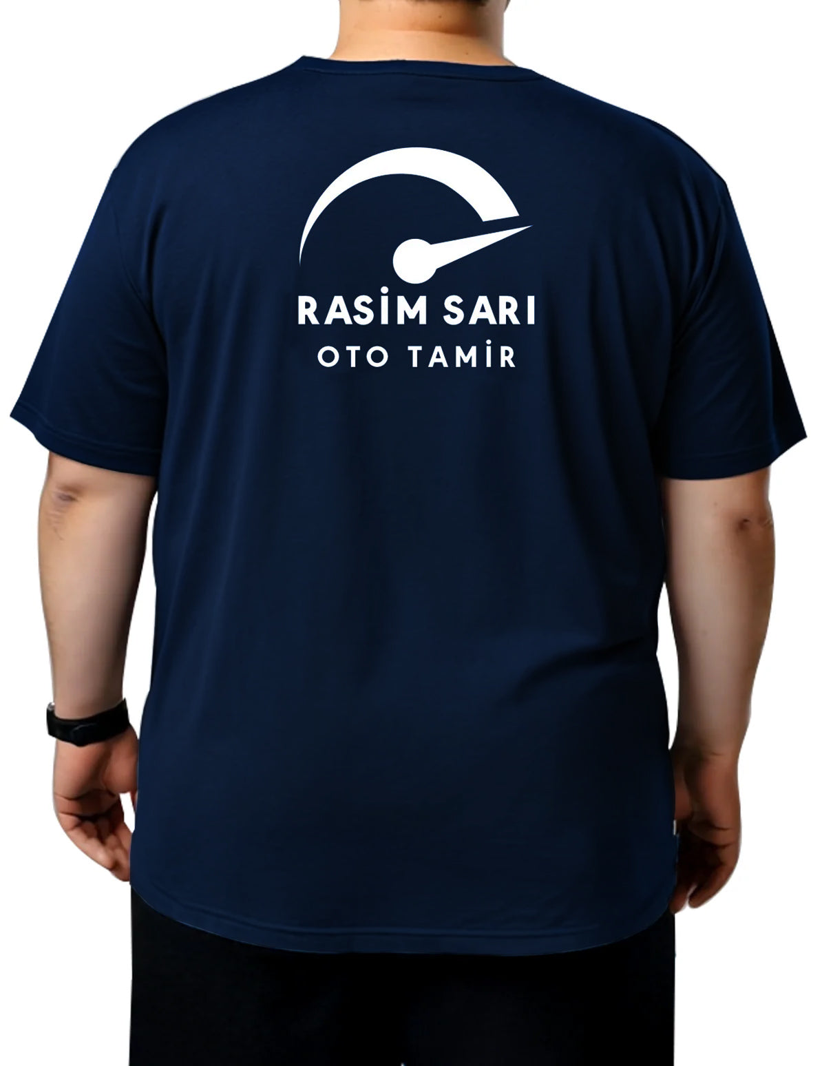 Büyük Beden Tişört -  Lacivert (Özelleştirilebilir)