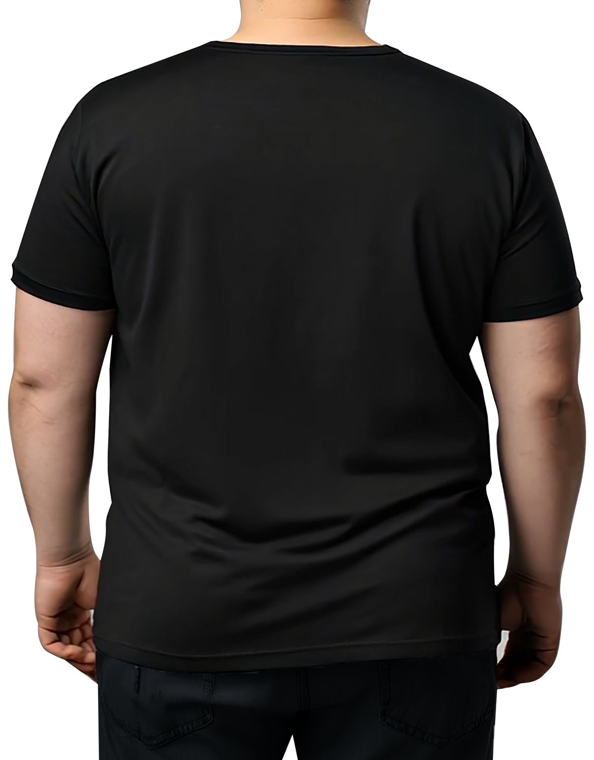 Büyük Beden T-shirt - Siyah