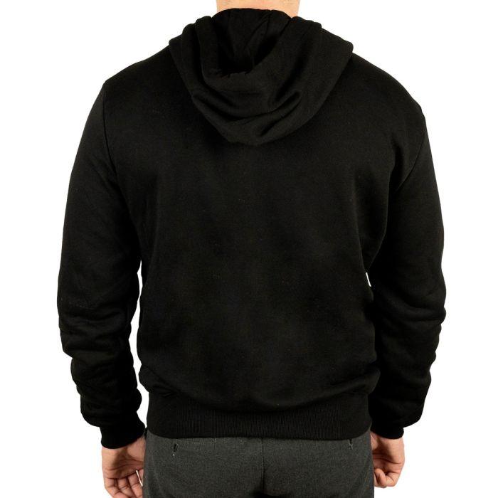 Kapüşonlu ve Fermuarlı Sweatshirt - 3 İplik, Şardonsuz - istetisort.com