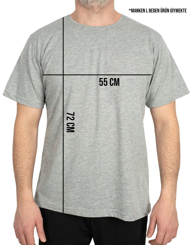 Toptan - Baskısız Basic T-shirt Gri Renk 1.Kalite Modelleri
