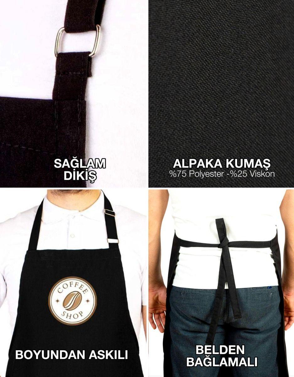 Mutfak Önlüğü - Siyah