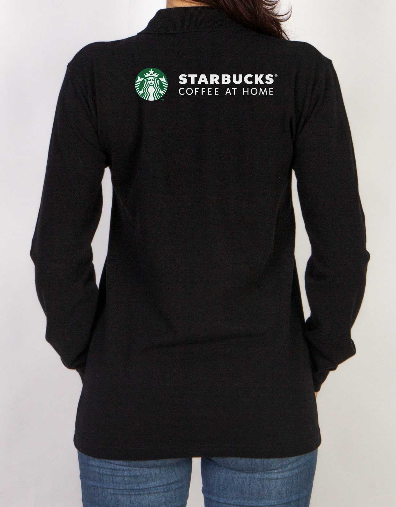 Polo Yaka Sweatshirt 2 İplik - Starbucks - istetisort.com