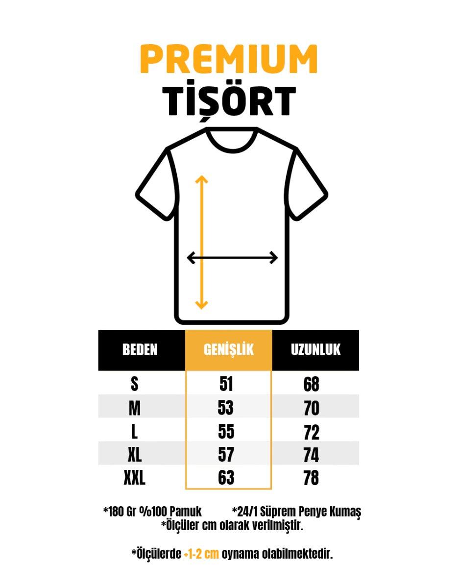 Premium Tişört Bordo (Özelleştirilebilir) - istetisort.com