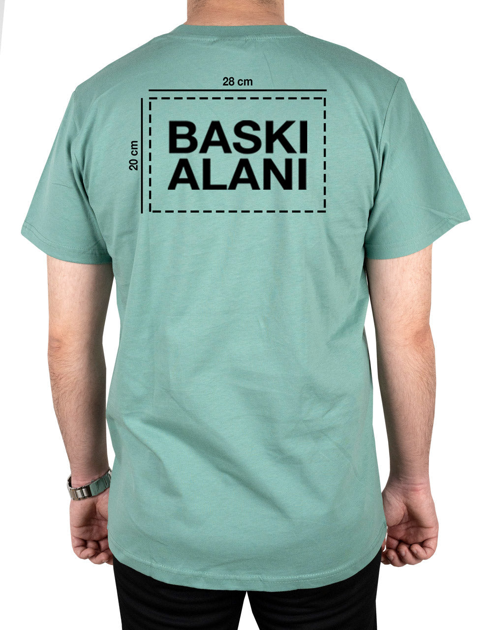 Premium Tişört Mint Yeşili (Özelleştirilebilir)