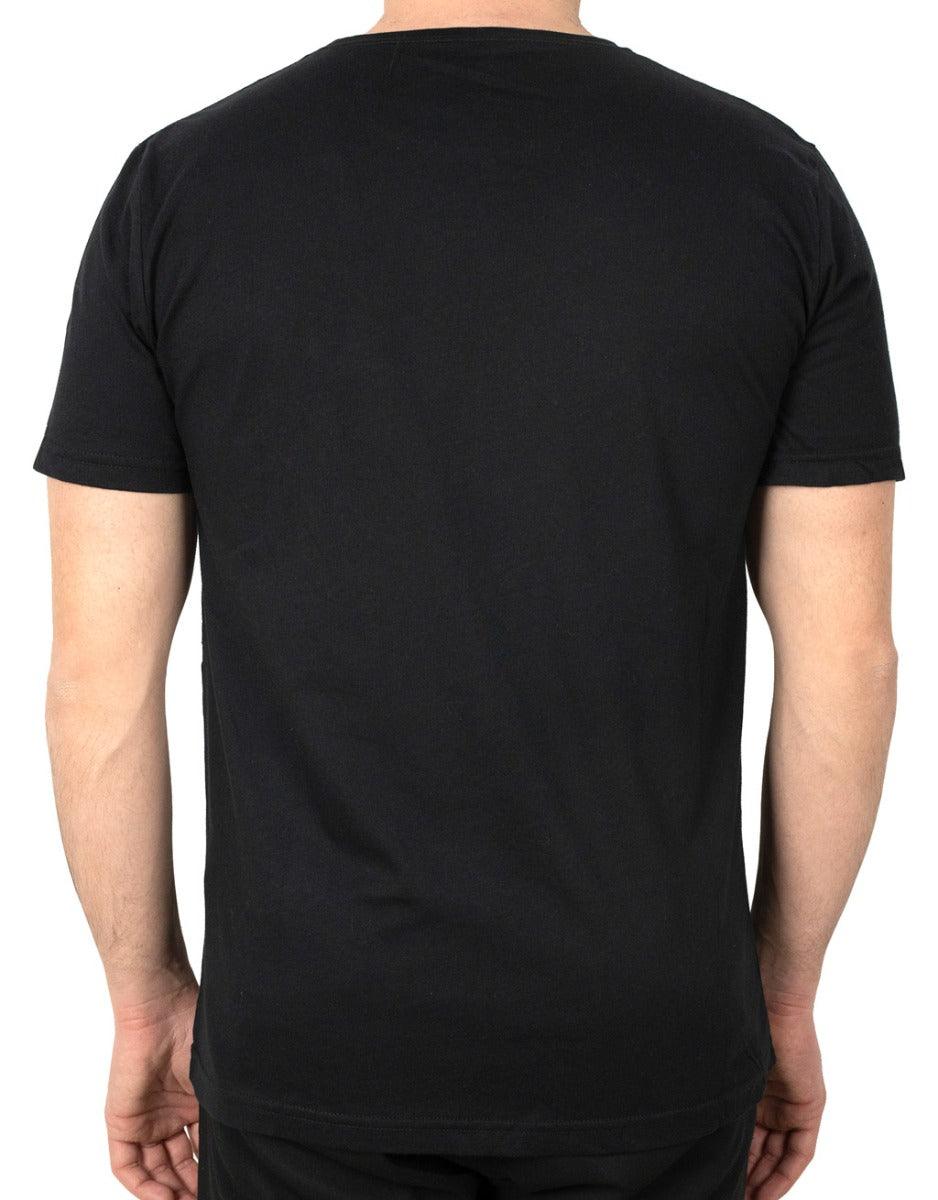 Basic T-shirt Siyah - Baskılı - istetisort.com