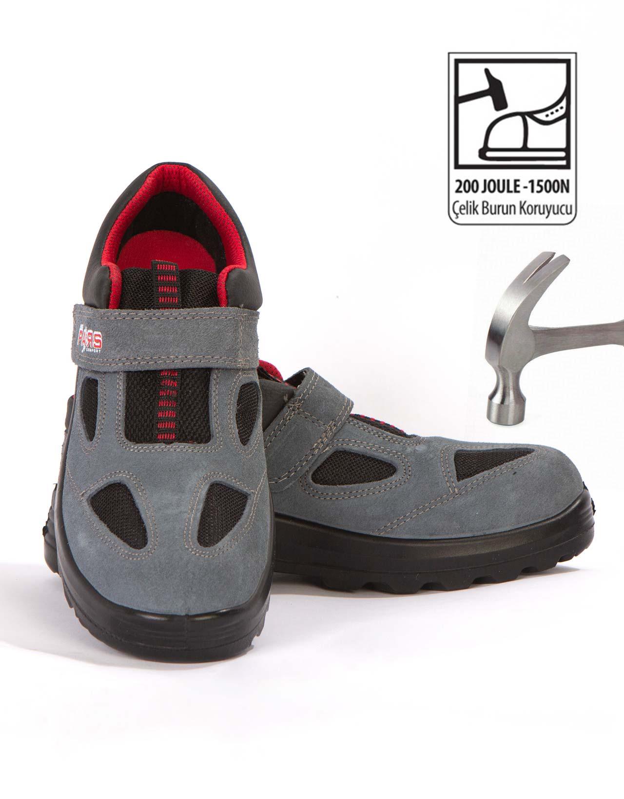 Yazlık İş Güvenlik Ayakkabısı Pars 114 / Profesyonel Safety Shoes - istetisort.com