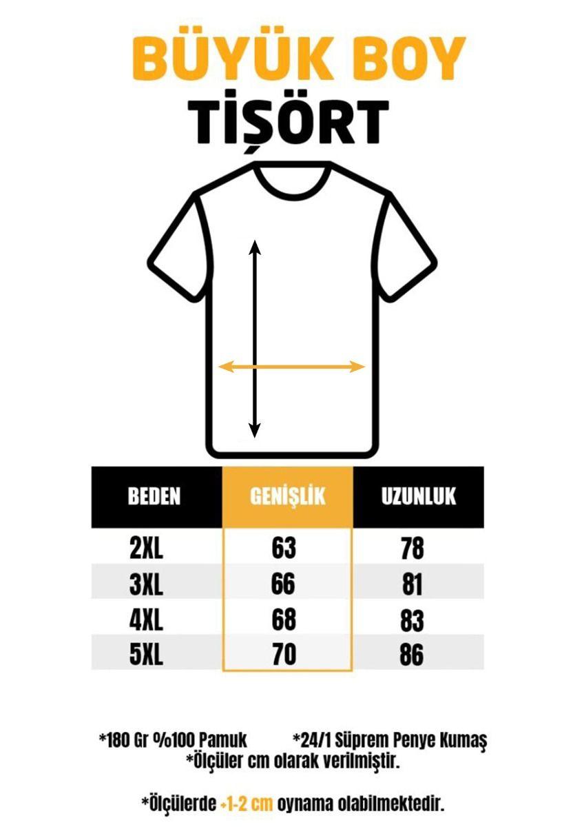 Büyük Boy T-shirt - Beyaz (Özelleştirilebilir) - istetisort.com