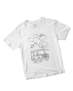 Paintable T-Shirt - Car